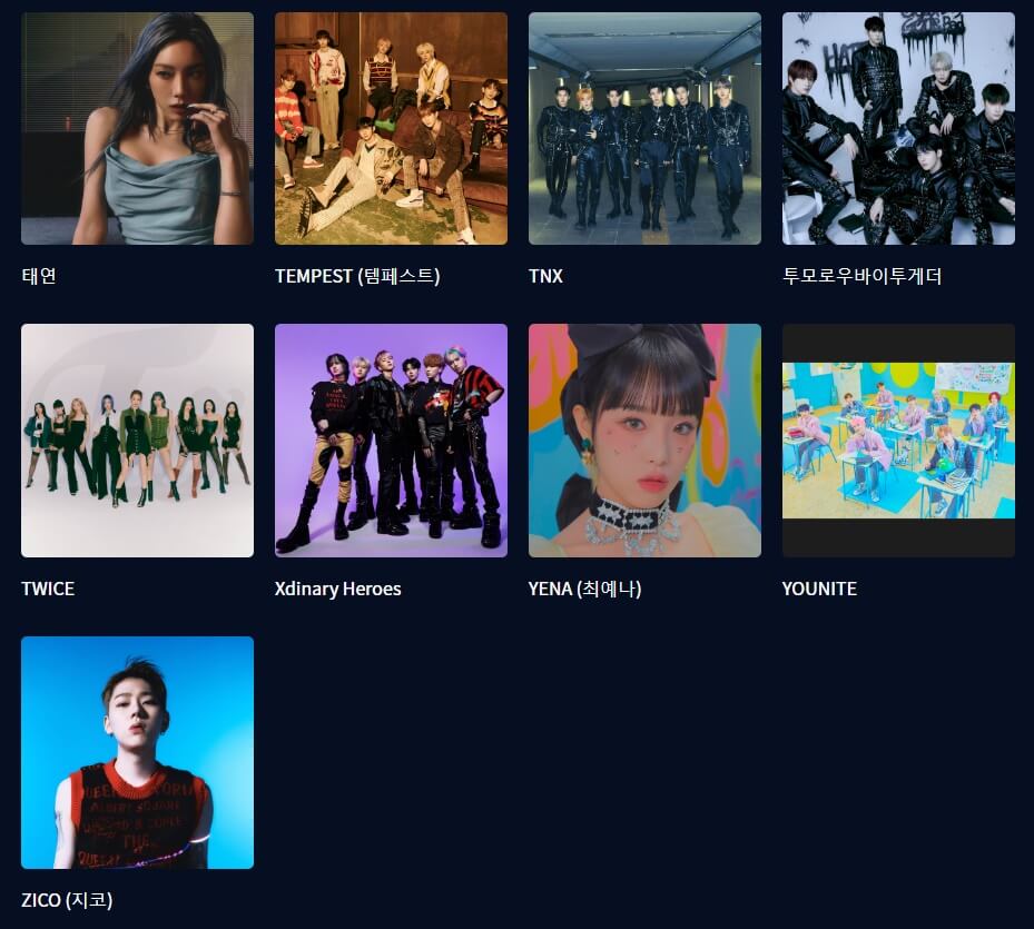 2022 MAMA Awards Nominees- Best singer of 2022