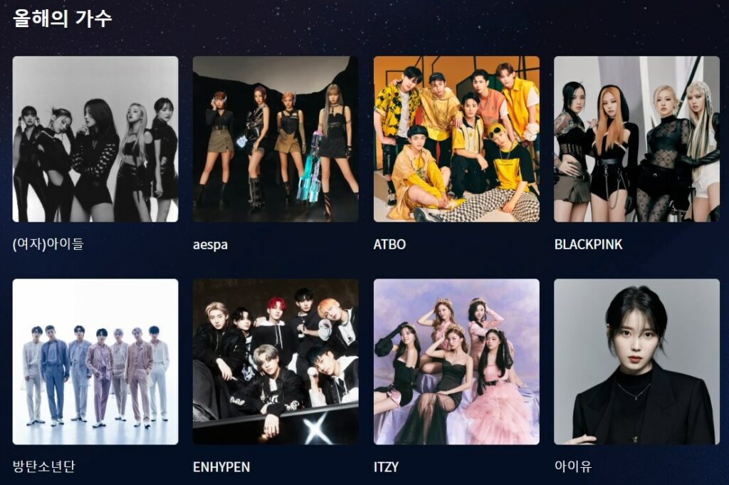 2022 MAMA Awards Nominees- Best singer of 2022