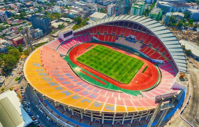 Ragamangala National Stadium in Bangkok