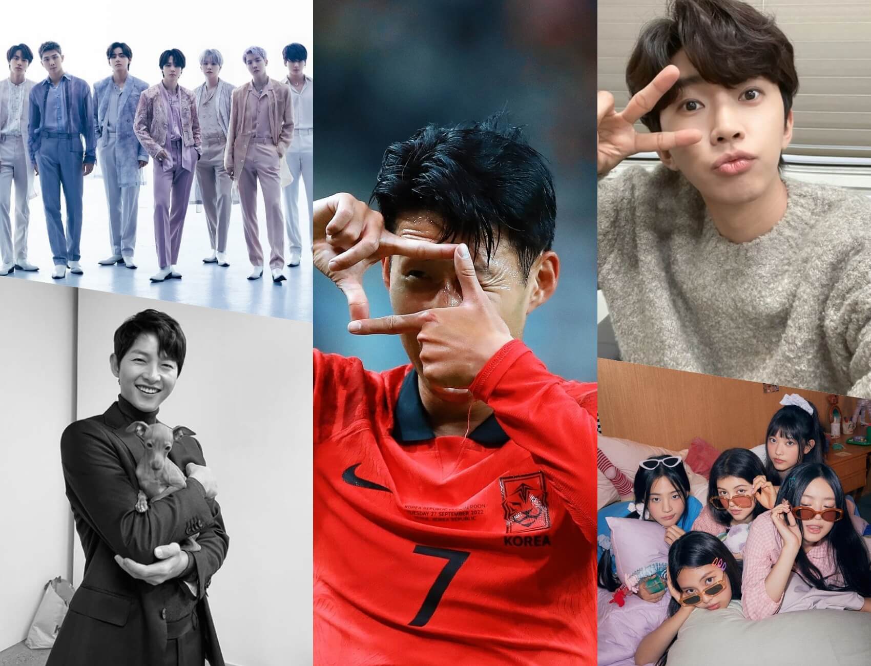 Top 10 Korean star in December 2022
