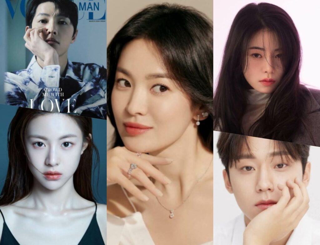 top 5 Korean actor rankings in January