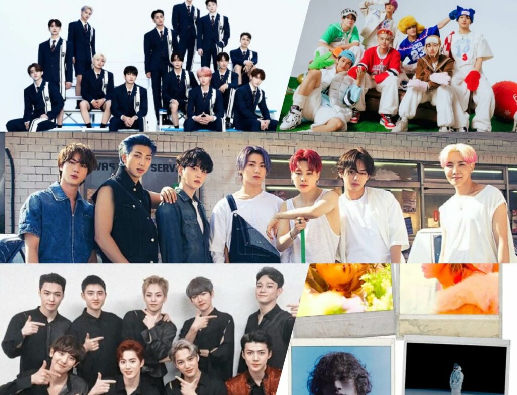 Top 10 Kpop boygroup rankings in February