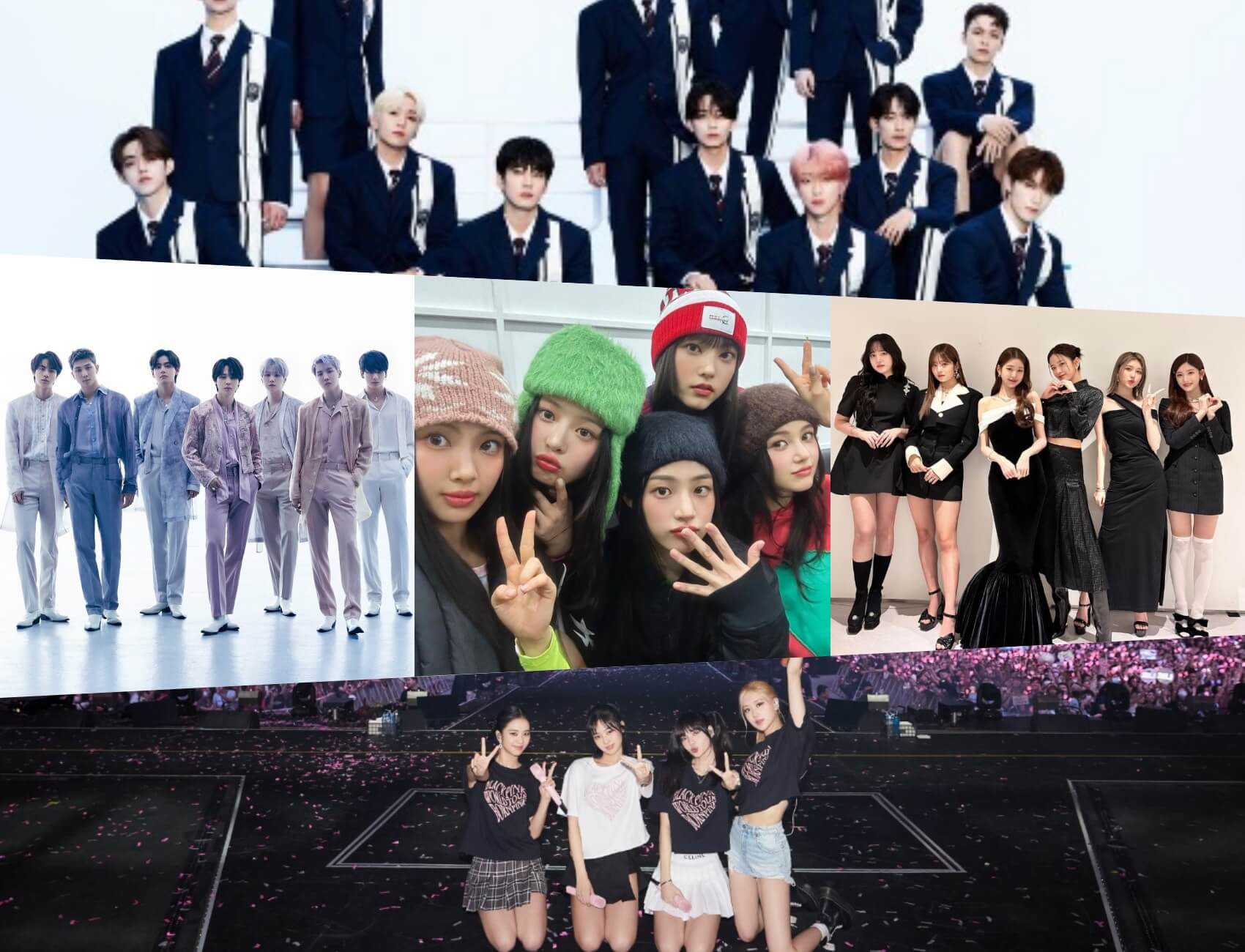 Top 5 Korean Idol rankings in January, 2023