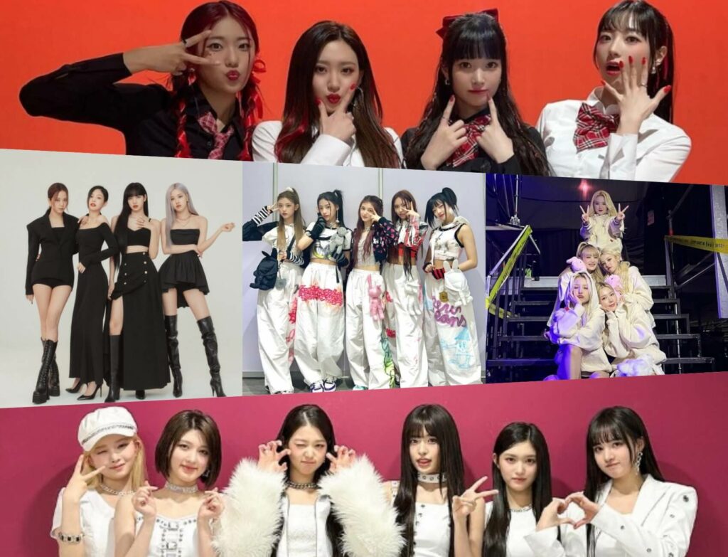 Top 20 Kpop girlgroup rankings in 2023 March