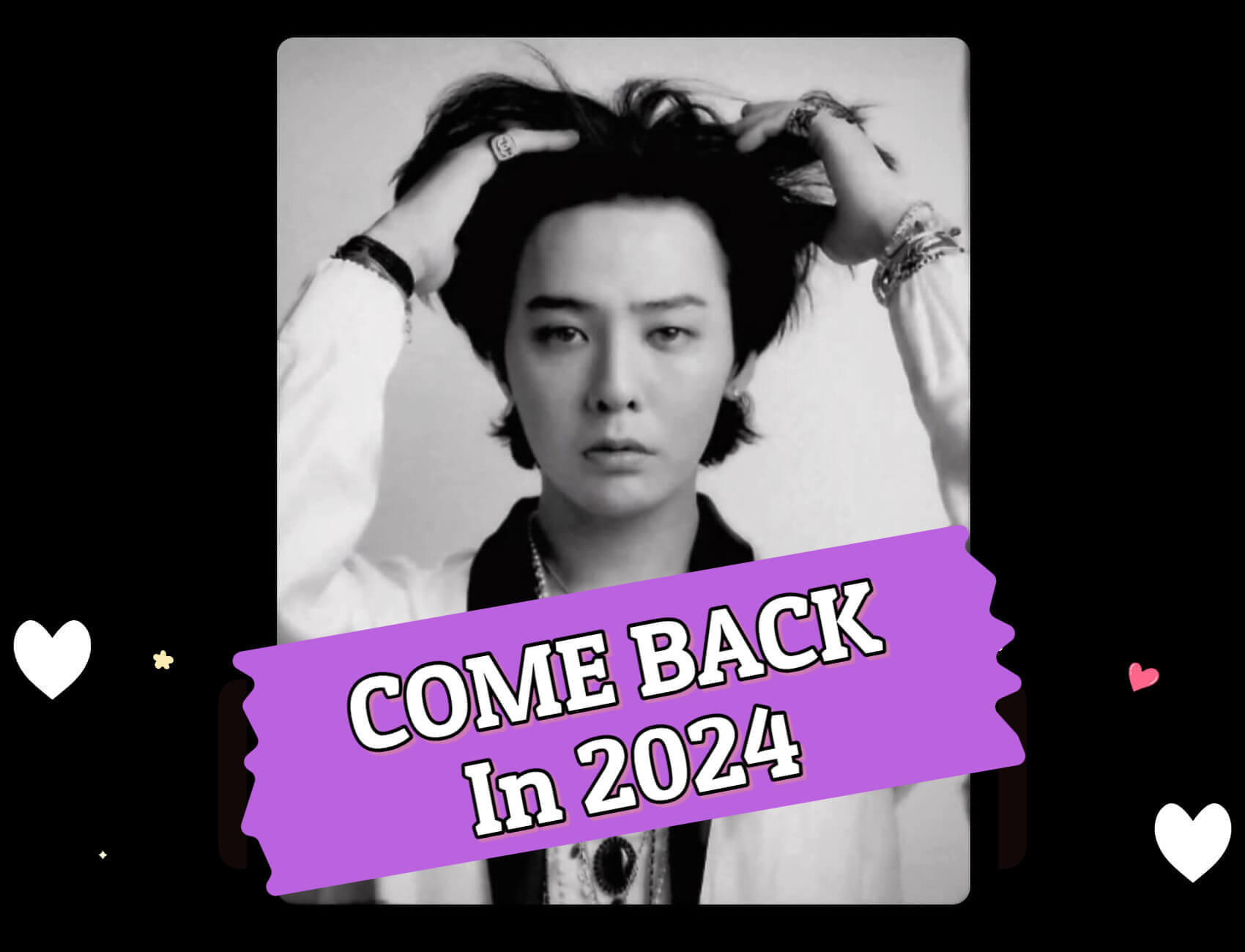 GDragon Announces Plan For Comeback In 2024 (+ Handwritten Letters