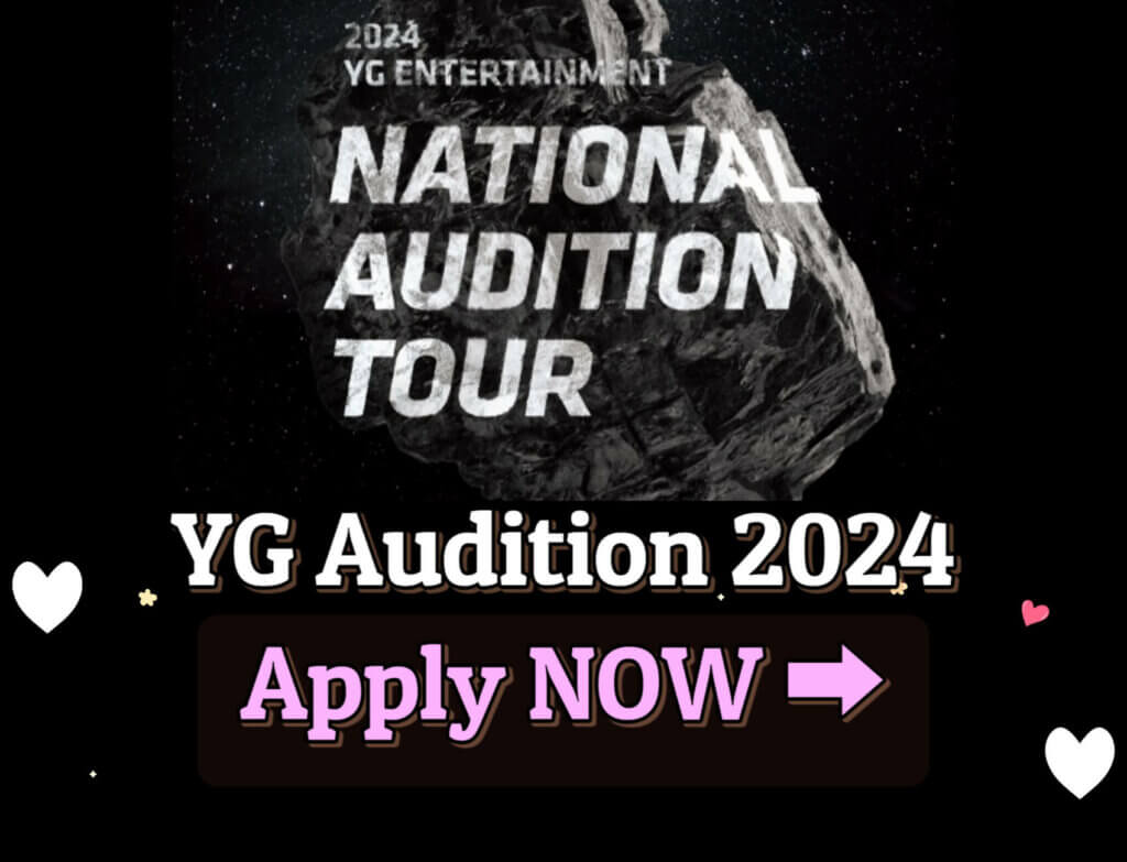IN 2024, YG Entertainment will Launch a "national audition tour" across